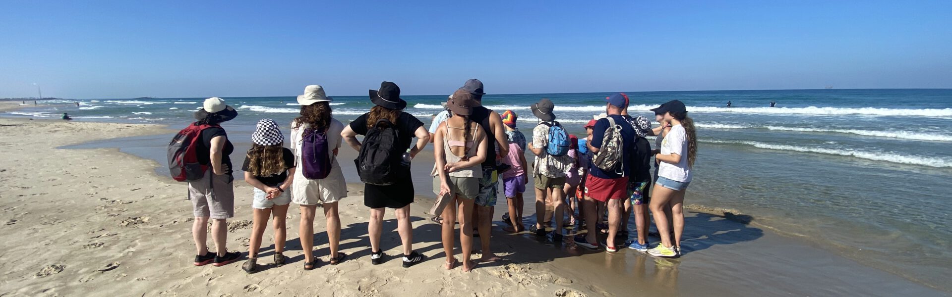 סיור גיטרנים בחוף מעיין צבי (חוף נחל דליה)