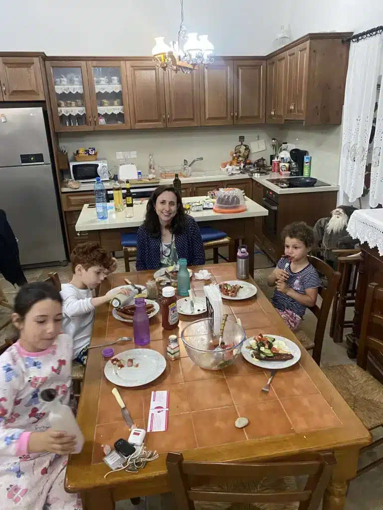 ארוחת ערב ביתית