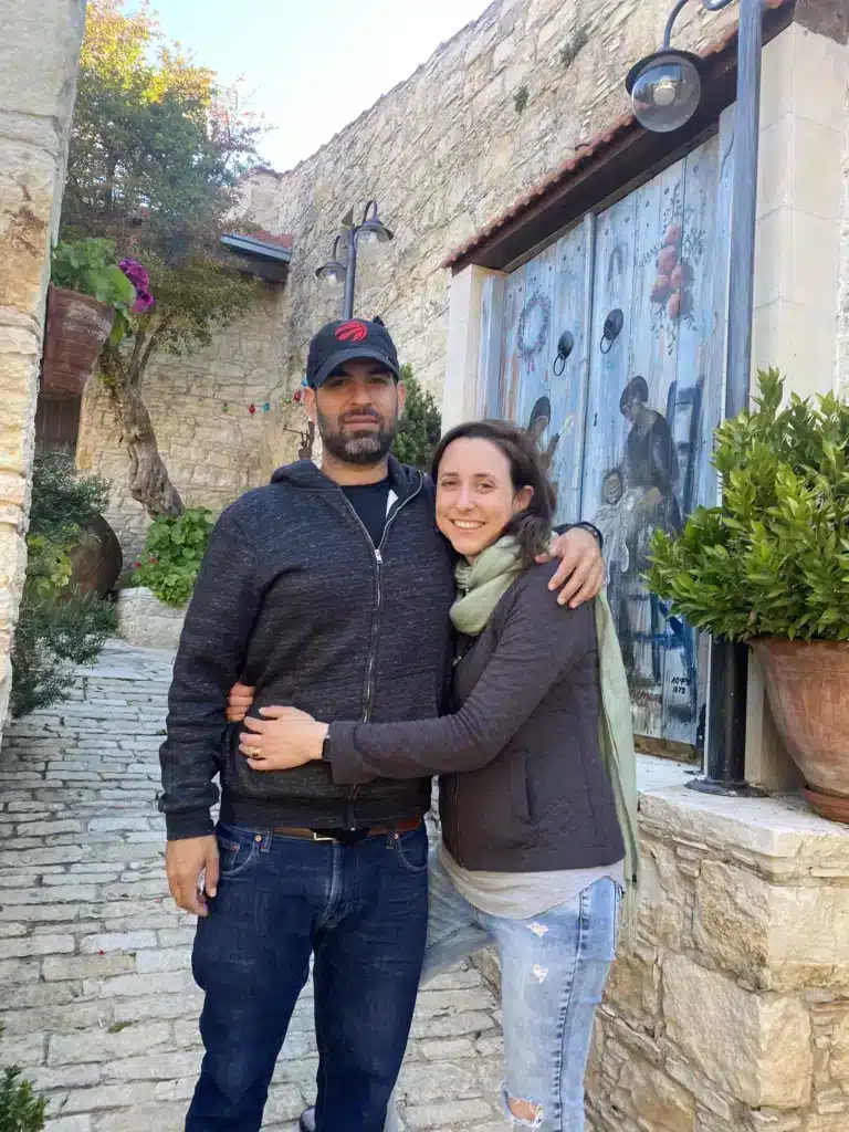 החצר הפנימית של הבית